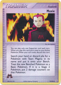 Maxie 73/95 - Reverse Holo-Kantocards