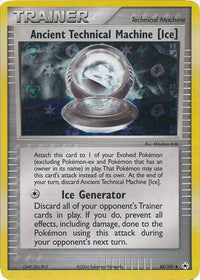 Ancient Technical Machine [Ice] 84/101 - Reverse Holo-Kantocards
