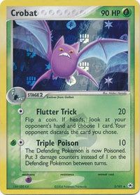 Crobat 3/101 - Reverse Holo-Kantocards