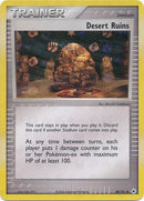 Desert Ruins 88/101 - Reverse Holo-Kantocards