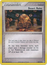 Desert Ruins 88/101 - Reverse Holo-Kantocards