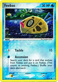 Feebas 61/101 - Reverse Holo-Kantocards