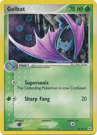 Golbat 36/101 - Reverse Holo