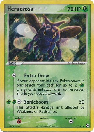 Heracross 7/101 - Reverse Holo