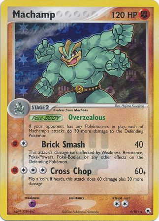 Machamp 9/101 - Reverse Holo