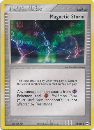 Magnetic Storm 91/101 - Reverse Holo