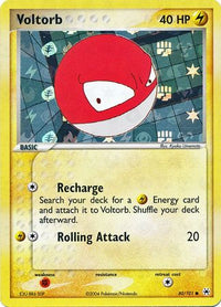 Voltorb 80/101 - Reverse Holo-Kantocards