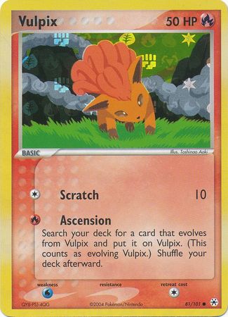 Vulpix 81/101 - Reverse Holo