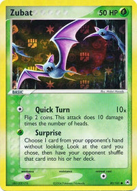 Zubat 83/101 - Reverse Holo-Kantocards