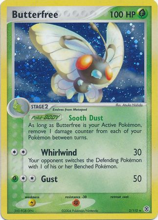 Butterfree 2/112 - Reverse Holo