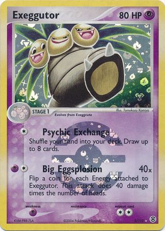 Exeggutor 5/112 - Reverse Holo