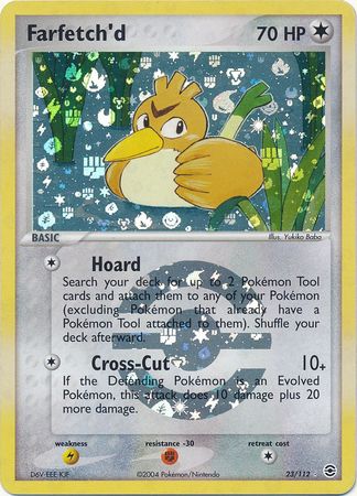 Farfetch'd 23/112 - Reverse Holo