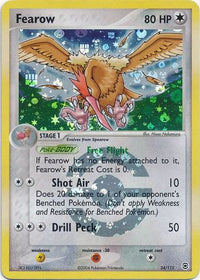 Fearow 24/112 - Reverse Holo-Kantocards