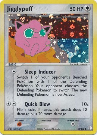 Jigglypuff 65/112 - Reverse Holo