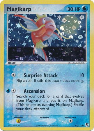 Magikarp 67/112 - Reverse Holo-Kantocards