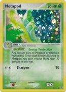 Metapod 39/112 - Reverse Holo-Kantocards