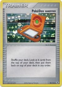 PokéDex HANDY909 96/112 - Reverse Holo-Kantocards