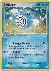 Poliwhirl 46/112 - Reverse Holo-Kantocards