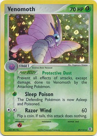 Venomoth 49/112 - Reverse Holo-Kantocards