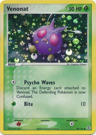 Venonat 84/112 - Reverse Holo