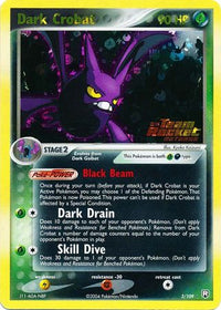 Dark Crobat 3/109 - Reverse Holo-Kantocards
