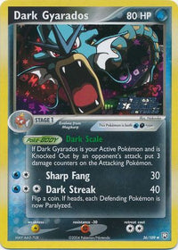 Dark Gyarados 36/109 - Reverse Holo-Kantocards