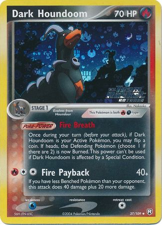 Dark Houndoom 37/109 - Reverse Holo