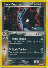 Dark Pupitar 41/109 - Reverse Holo-Kantocards