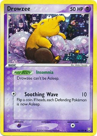 Drowzee 54/109 - Reverse Holo