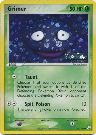 Grimer 56/109 - Reverse Holo
