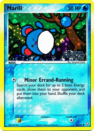 Marill 68/109 - Reverse Holo