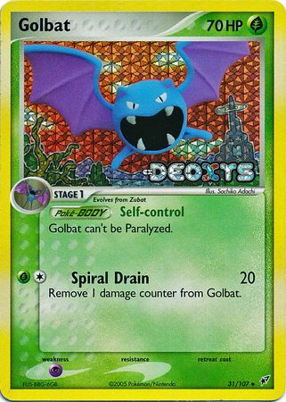 Golbat 31/107 - Reverse Holo