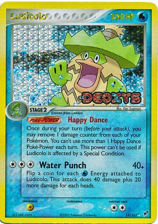 Ludicolo 19/107 - Reverse Holo