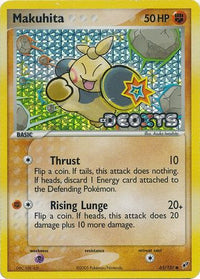 Makuhita 65/107 - Reverse Holo-Kantocards