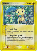 Minun 41/107 - Reverse Holo-Kantocards