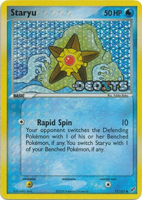 Staryu 77/107 - Reverse Holo-Kantocards