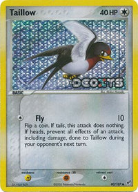 Taillow 80/107 - Reverse Holo-Kantocards