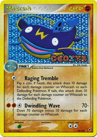 Whiscash 28/107 - Reverse Holo-Kantocards