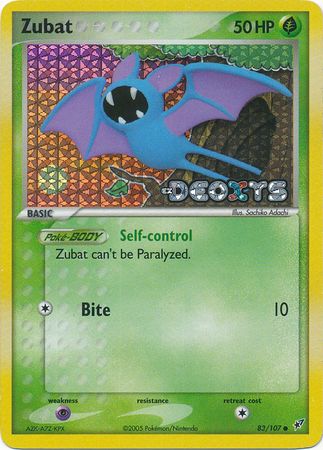Zubat 83/107 - Reverse Holo