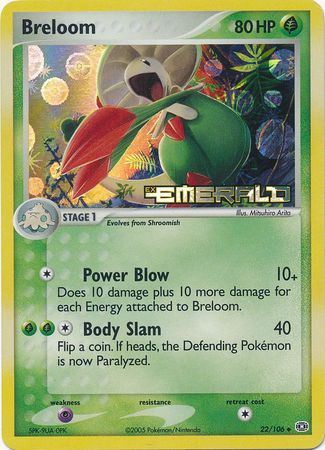 Breloom 22/106 - Reverse Holo