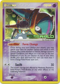 Deoxys [Speed] 2/106 - Reverse Holo-Kantocards