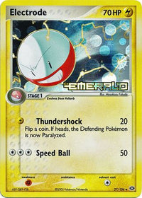 Electrode 27/106 - Reverse Holo-Kantocards
