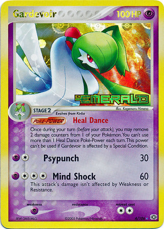 Gardevoir 4/106 - Reverse Holo