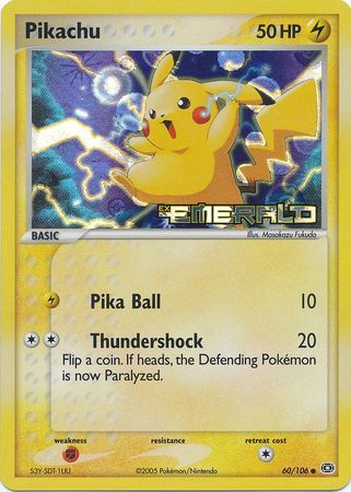 Pikachu 60/106 - Reverse Holo