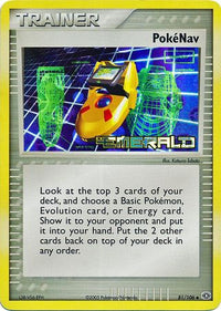 PokéNav 81/106 - Reverse Holo-Kantocards