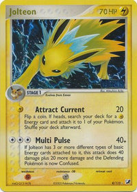 Jolteon 8/115 - Reverse Holo-Kantocards