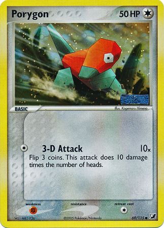 Porygon 69/115 - Reverse Holo