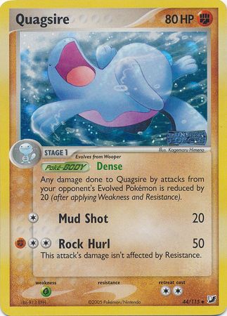 Quagsire 44/115 - Reverse Holo