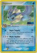 Vaporeon 19/115 - Reverse Holo-Kantocards