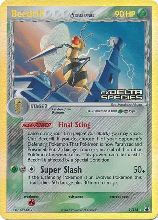 Beedrill (Delta Species) 1/113 - Reverse Holo